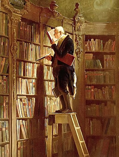Librarian by Carl Spitzweg